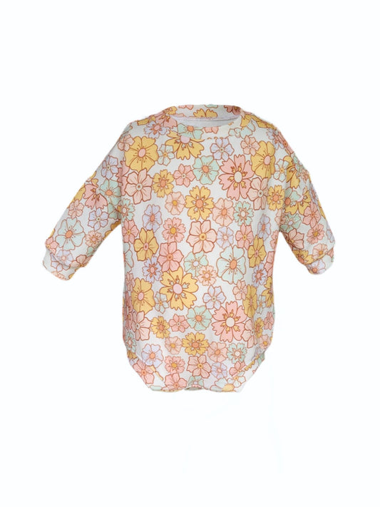 Flower Organic Bubble Romper