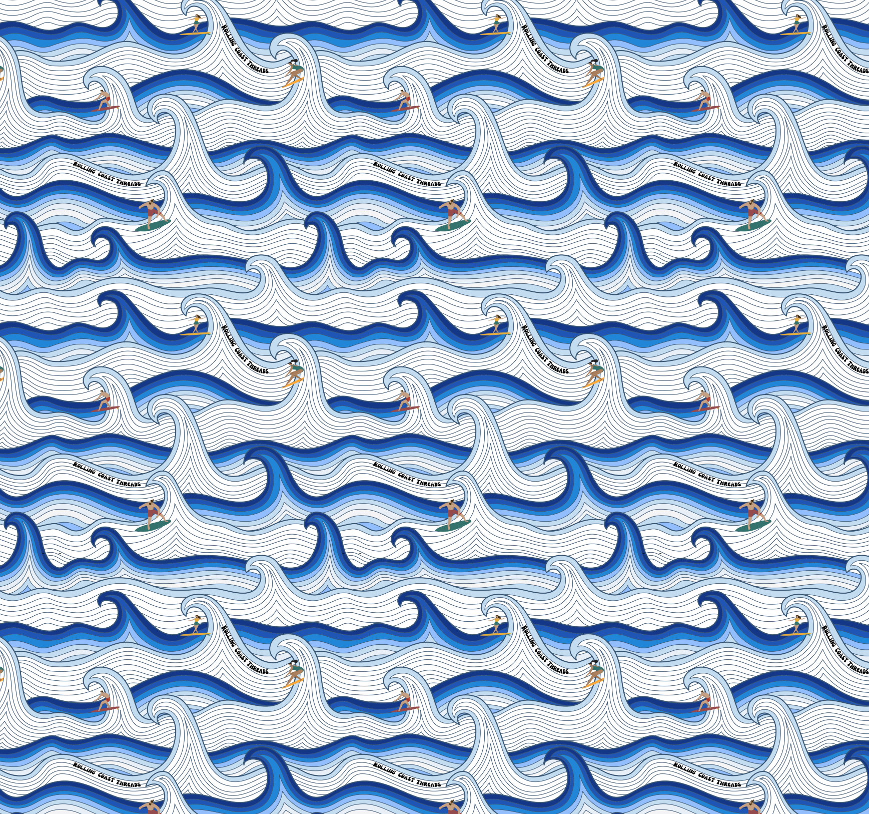 surf pattern